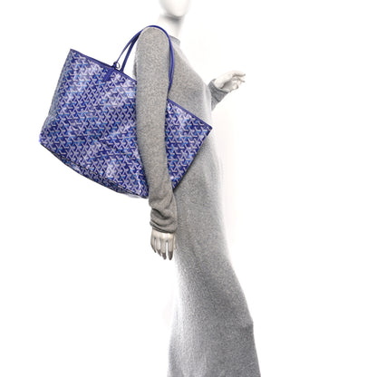Goyard Goyardine Saint Louis GM Blueberry Purple 2 of 11
