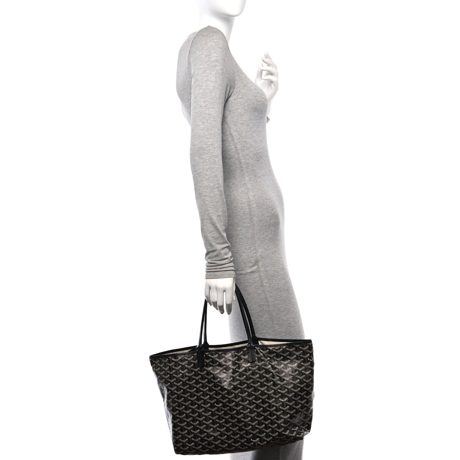 Goyard Goyardine Saint Louis PM Black 3 of 18