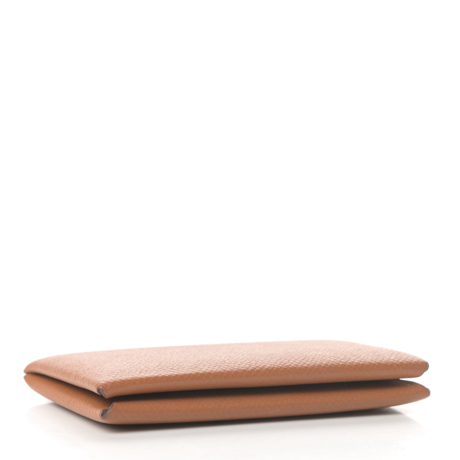 Hermes Epsom Calvi Card Case Gold 4 of 7
