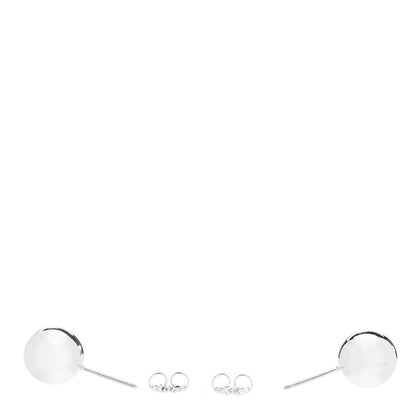 Tiffany Sterling Silver 10mm Hardwear Ball Earrings 3 of 4