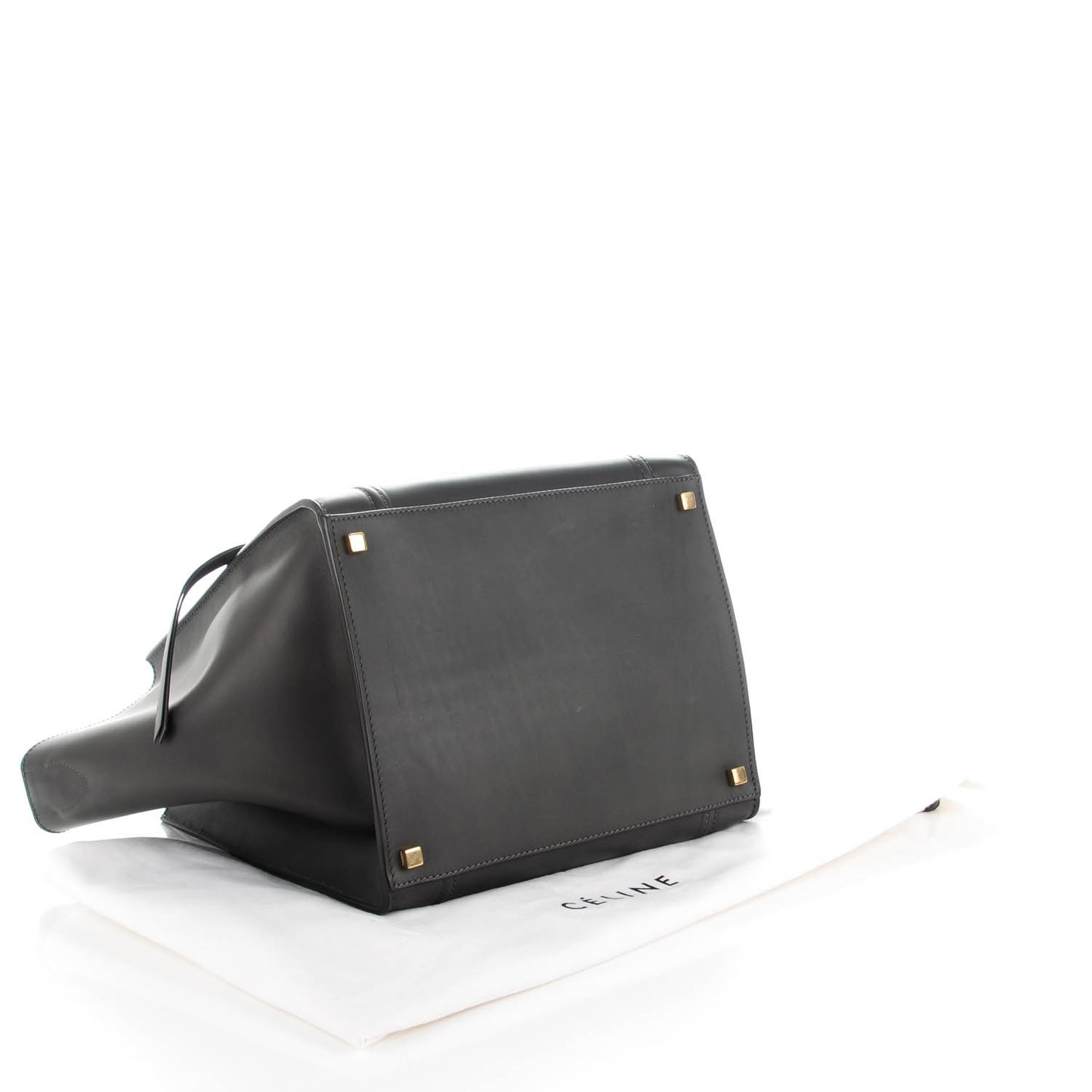 Natural Calfskin Medium Phantom Luggage Grey