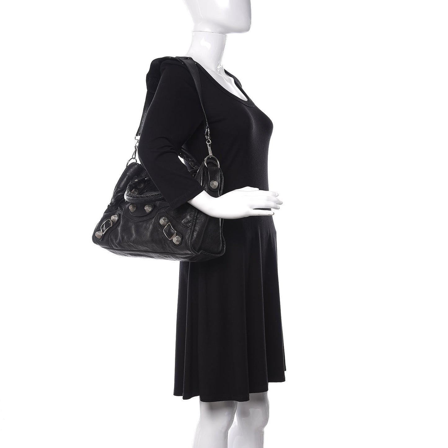 Agneau Giant 21 Silver Hardware City Black