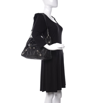 Balenciaga Agneau Giant 21 Silver Hardware City Black 2 of 14