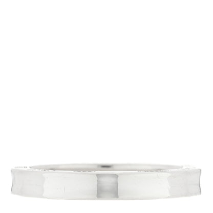 Tiffany Sterling Silver 3 Diamond 1837 Ring 48 4.5 3 of 4