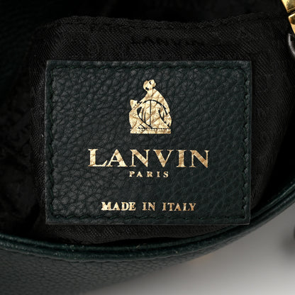 Lanvin Calfskin Mini Happy Edgy Crossbody Green 6 of 9