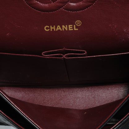 Chanel Lambskin Medium Double Flap Black 7 of 8