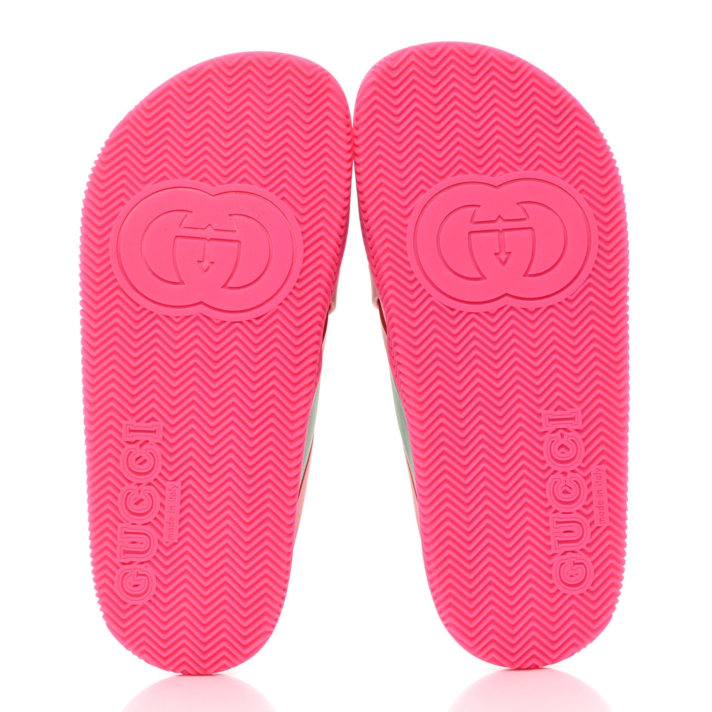 Rubber Web Womens Criss Cross Slide Sandals 35 Coral New Shamarock