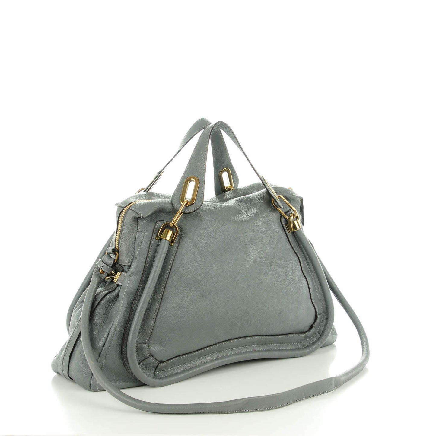 Calfskin Large Paraty Cashmere Grey
