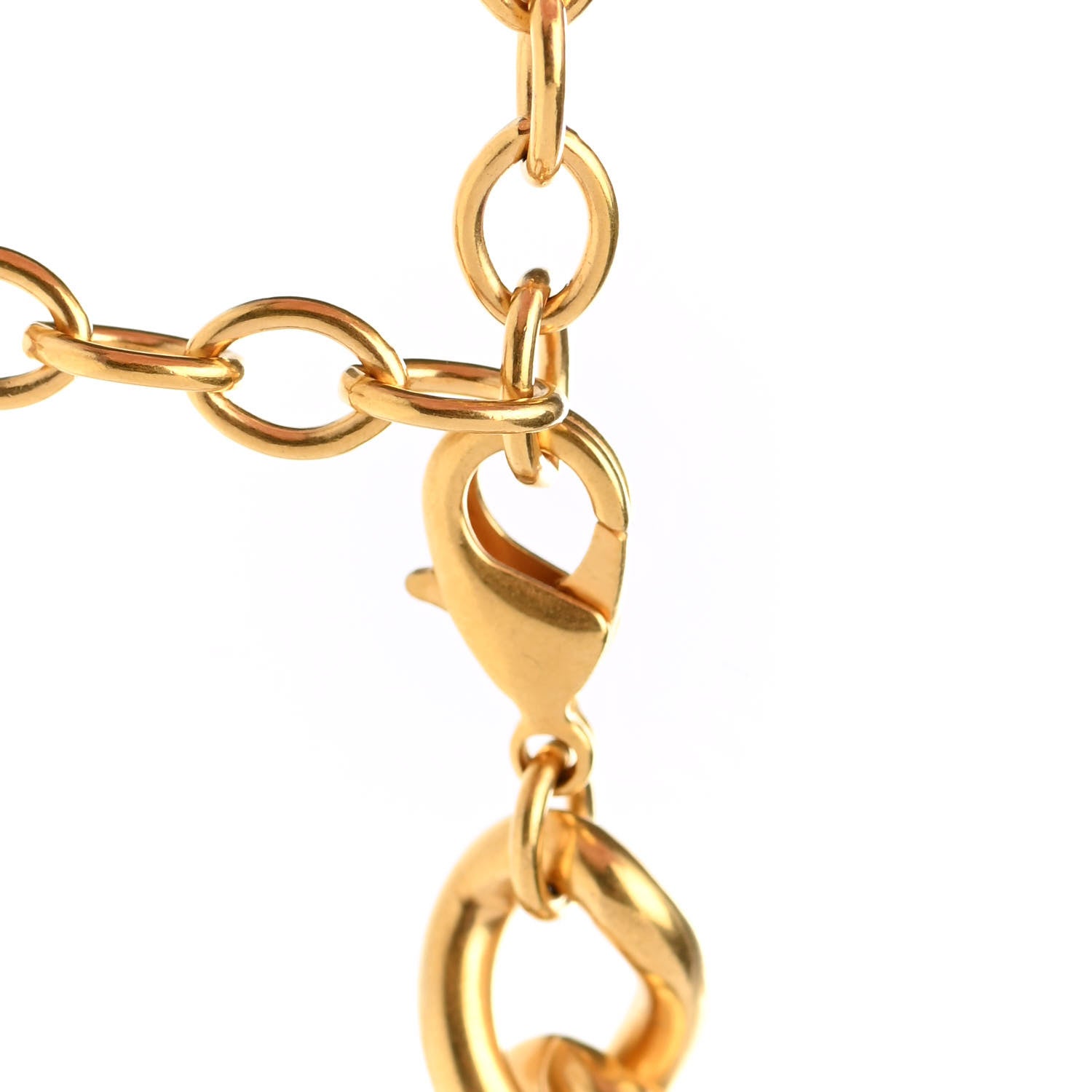 Christian Dior Metal Petit CD Choker Necklace Gold 5 of 6