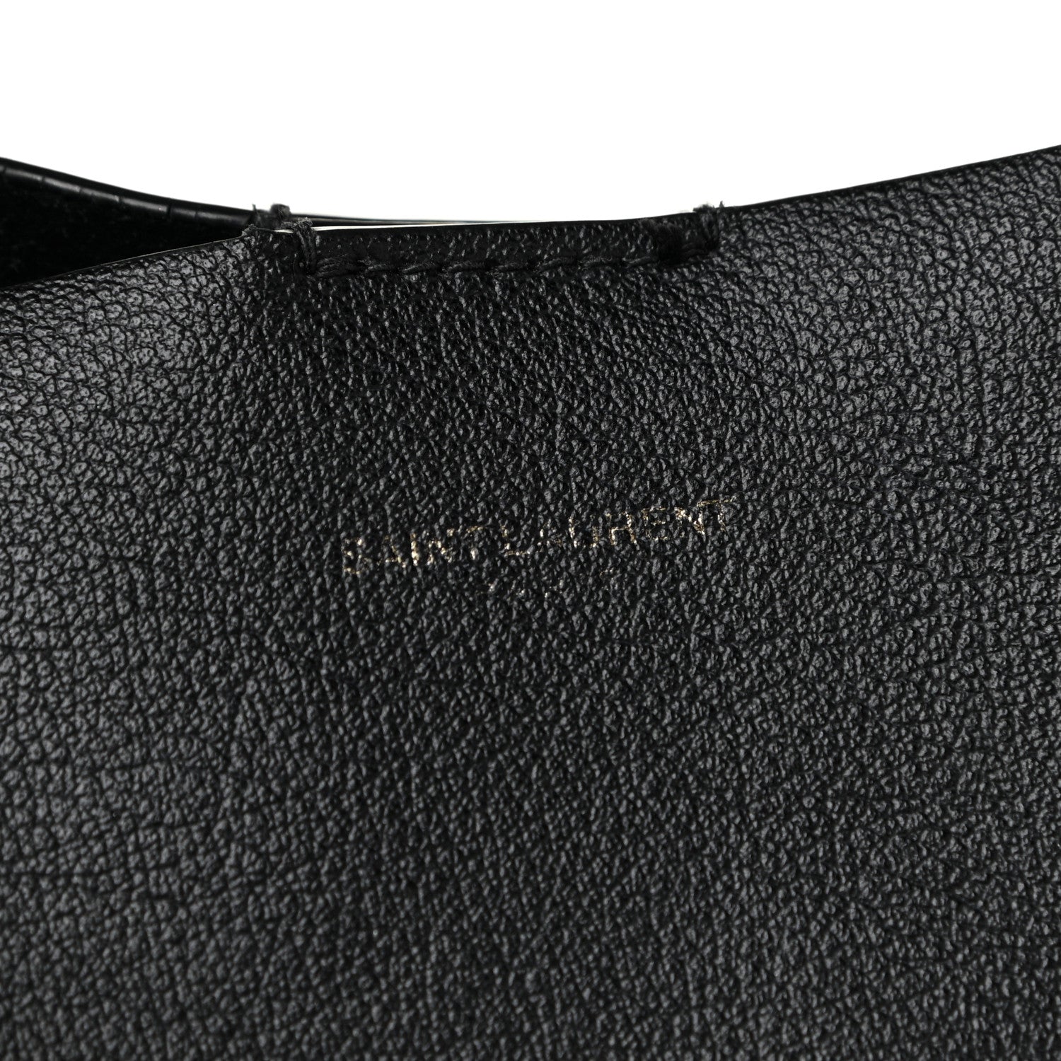 Saint Laurent Calfskin Medium Shopping Tote Black 7 of 15