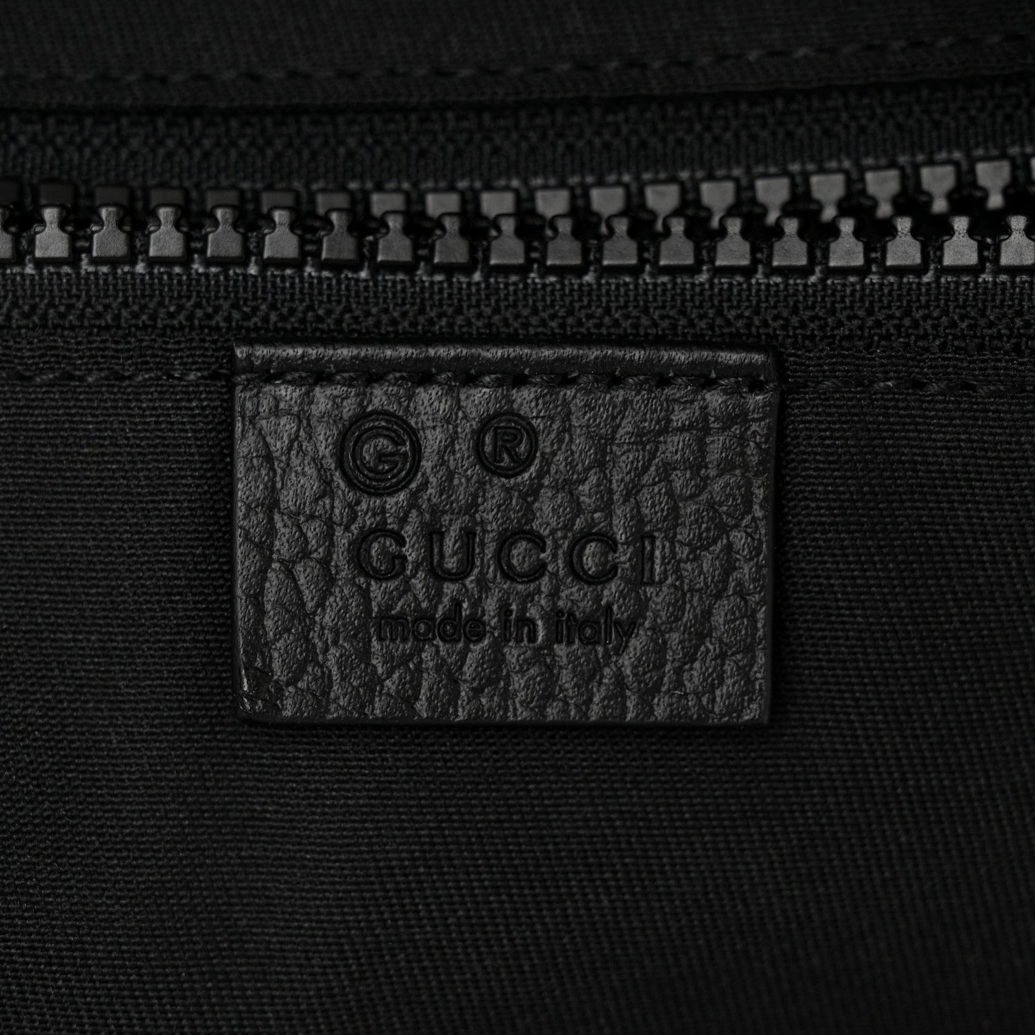 Gucci Nylon Monogram Slim Backpack Black 6 of 10