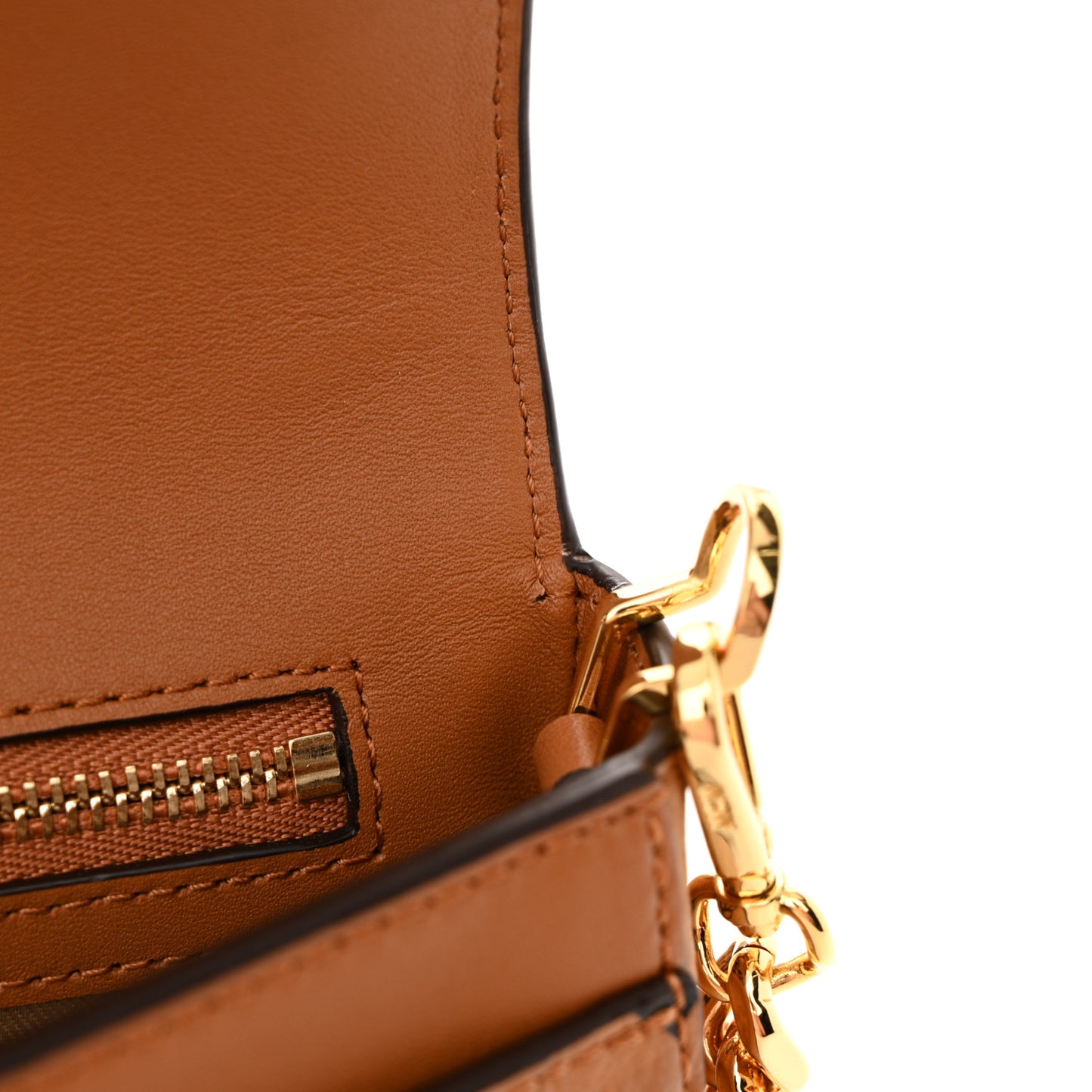 Visetos Monogram Tracy Crossbody Cognac