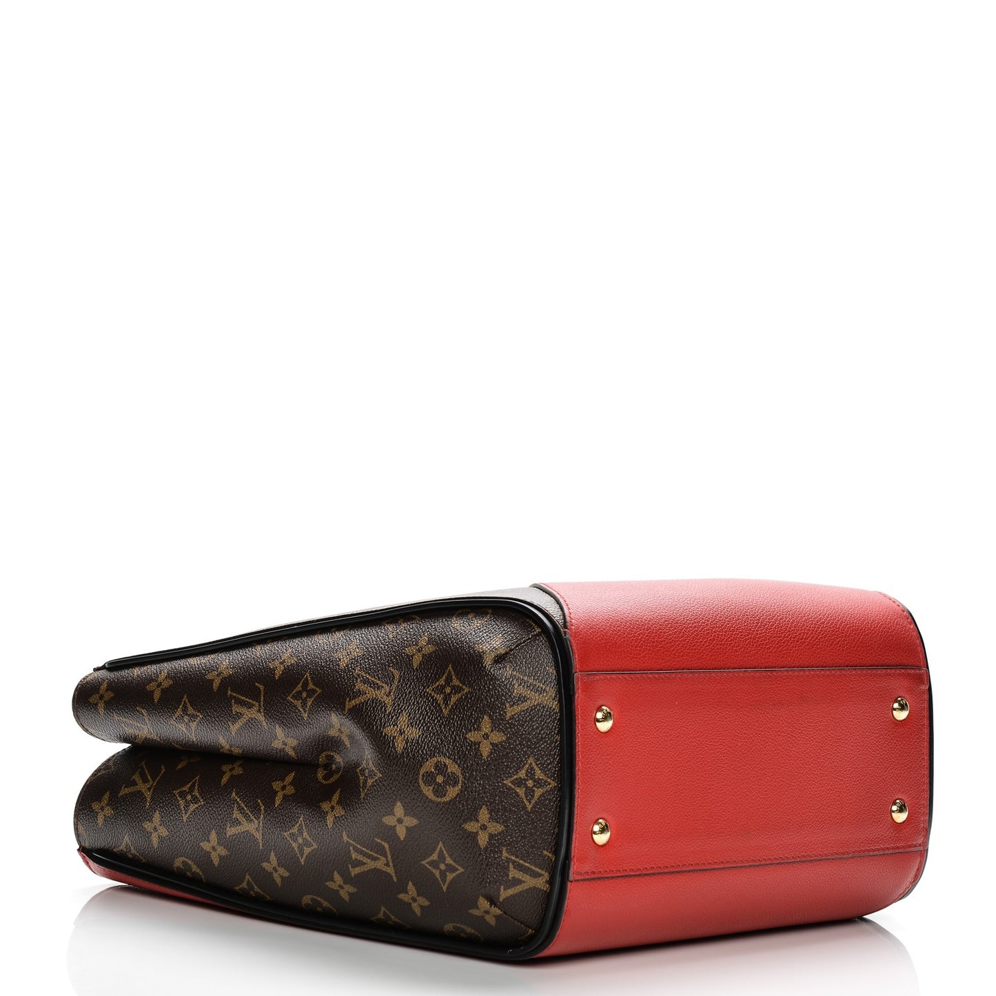 Calfskin Monogram Kimono Tote Cherry