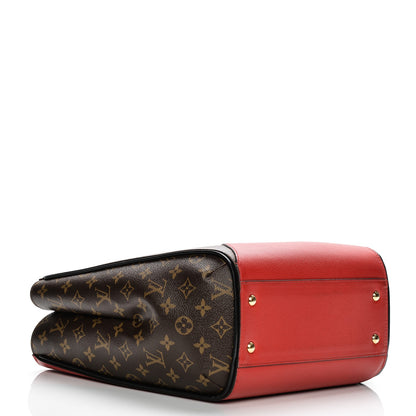 Louis Vuitton Calfskin Monogram Kimono Tote Cherry 4 of 8