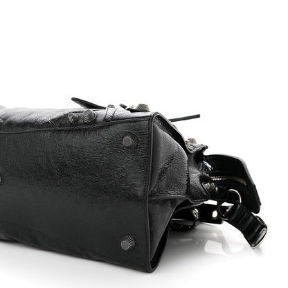 Balenciaga Agneau Arena Neo Cagole City Handbag Black 10 of 10