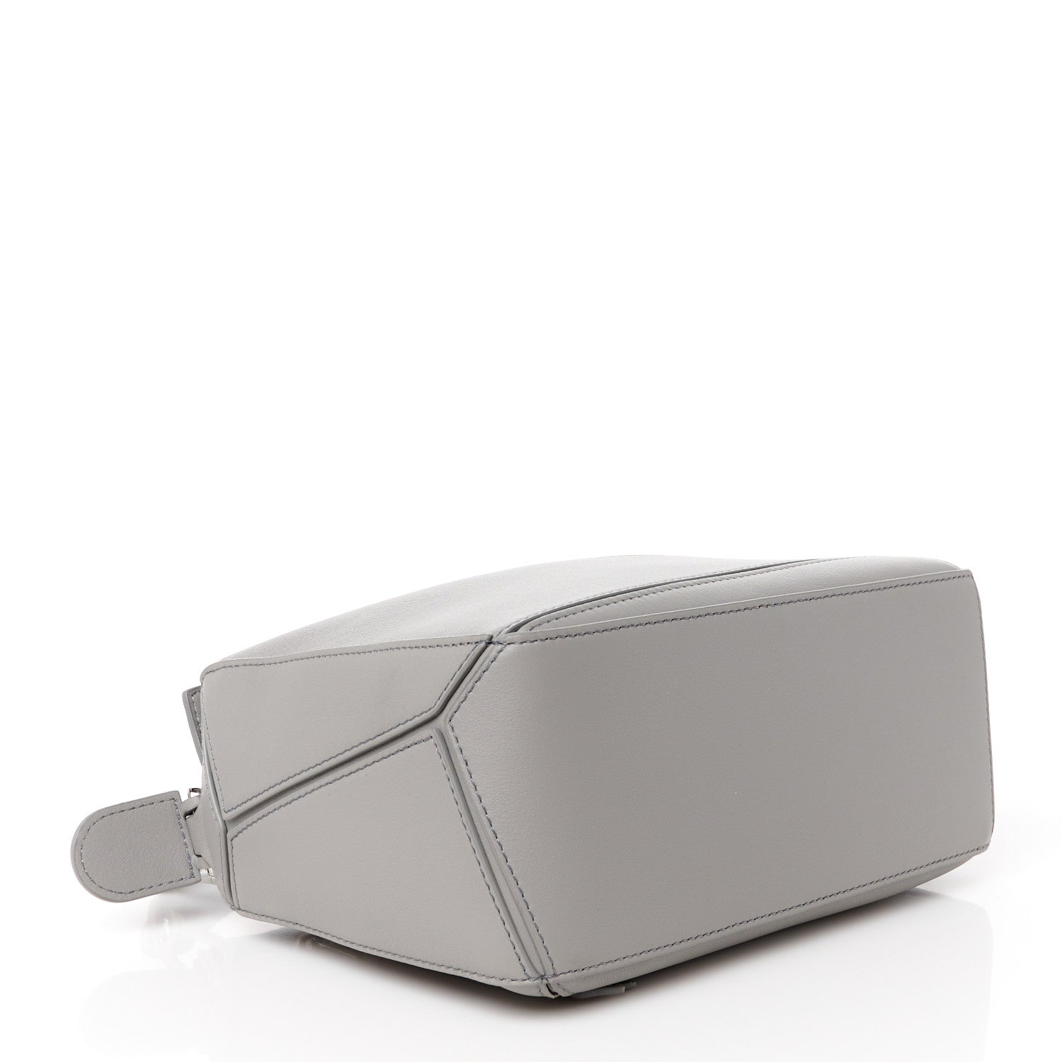 Loewe Calfskin Small Puzzle Bag Pearl Grey 4 of 10