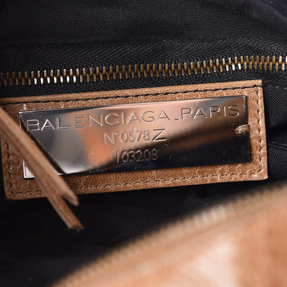 Balenciaga Chevre Classic Hardware First Caramel 8 of 13