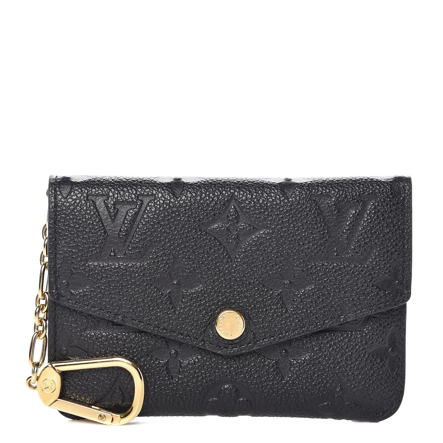 Louis Vuitton Empreinte Key Pouch Black 1 of 7
