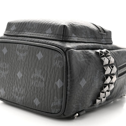 MCM Visetos Side Stud X-Mini Stark Bebe Boo Backpack Black 9 of 9