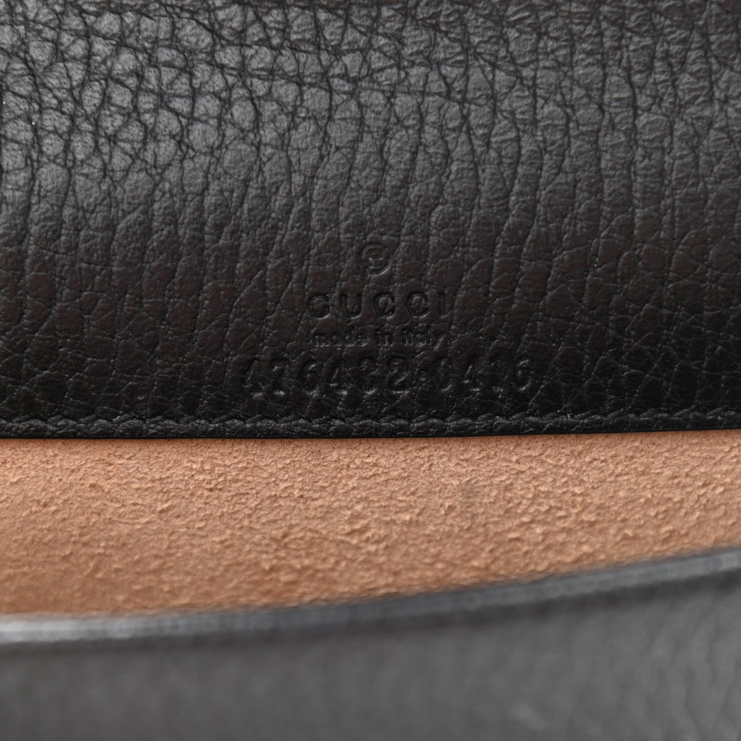 Calfskin Super Mini Dionysus Shoulder Bag Black
