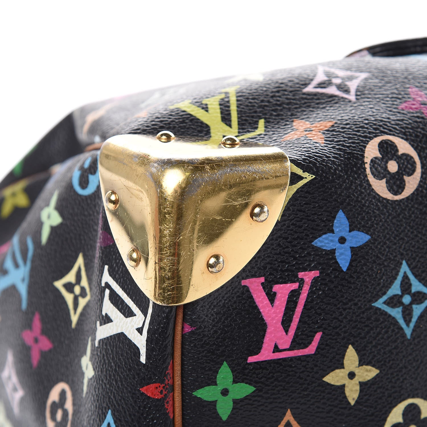 Louis Vuitton Monogram Multicolor Speedy 30 Black 8 of 19