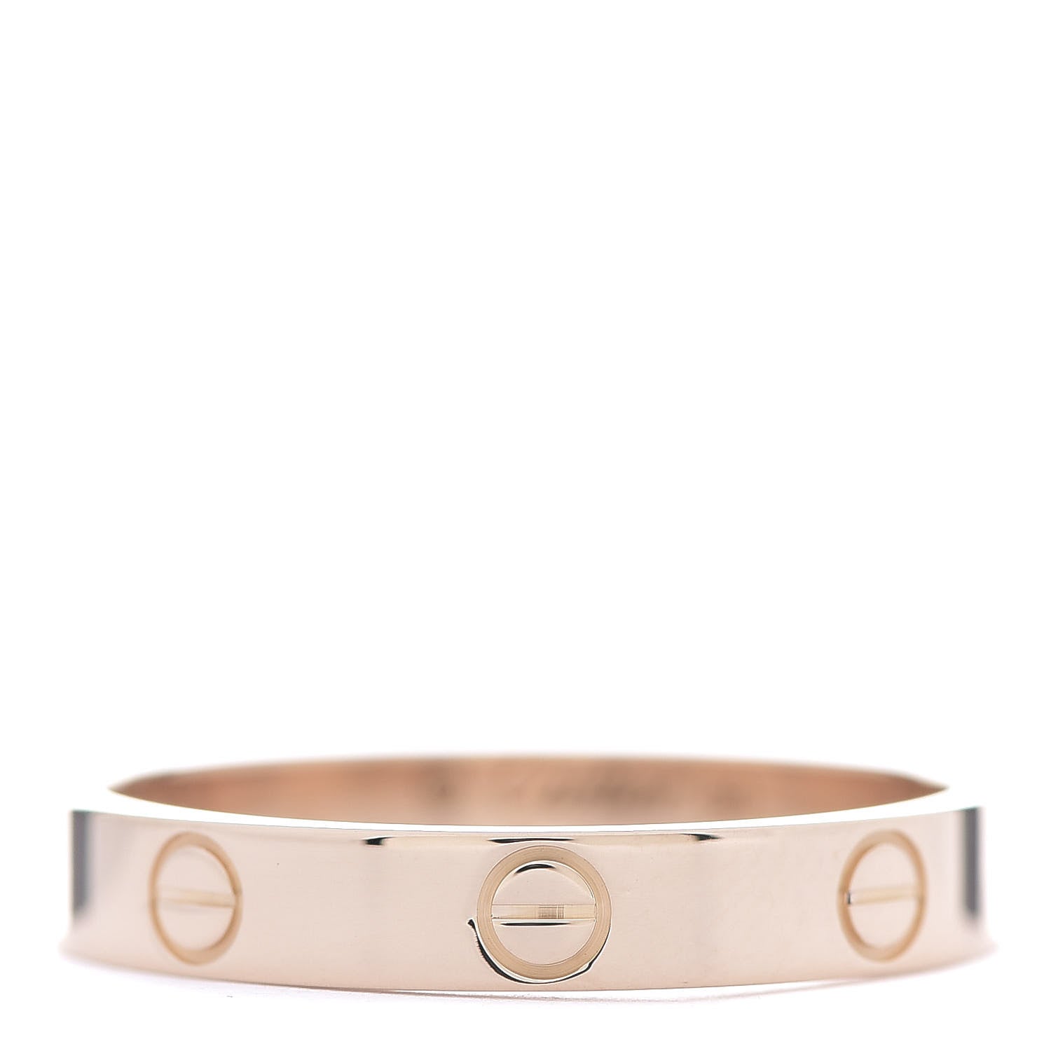 Cartier 18K Pink Gold 3.5mm LOVE Wedding Band Ring 60 9 1 of 5