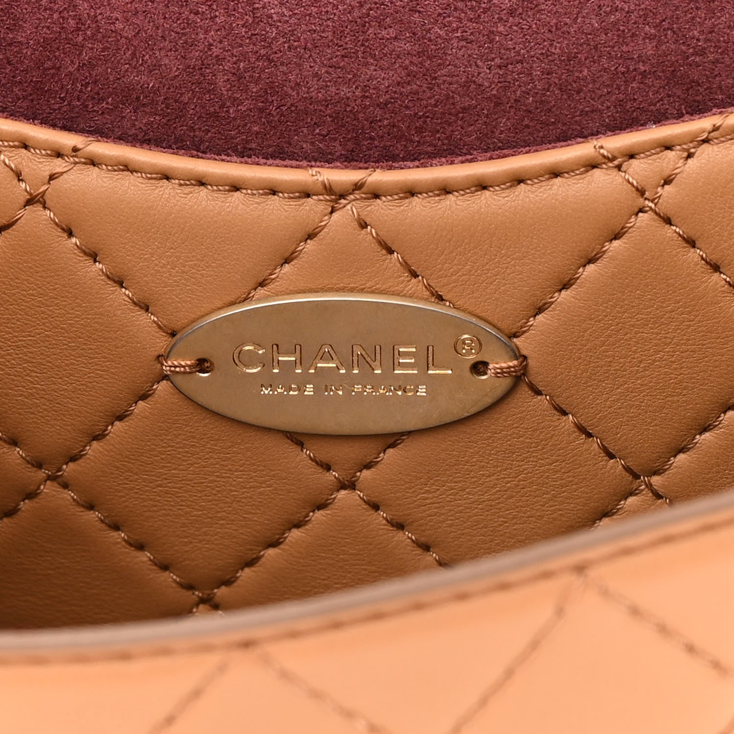 Chanel Calfskin Quilted Multi Pouching Flap And Coin Purse Beige 7 of 18