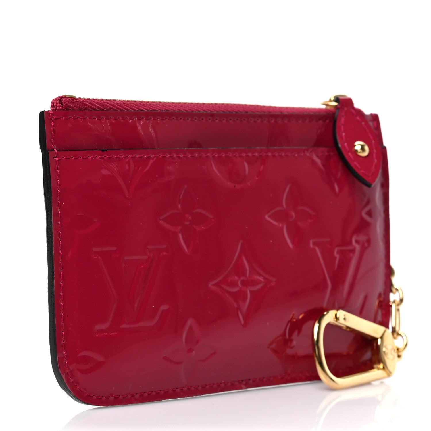 Louis Vuitton Vernis Key Pouch Rose Indien 3 of 6