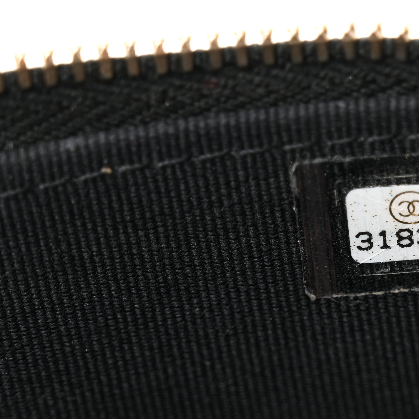 Lambskin Quilted Top Handle Mini Vanity Case With Chain Black