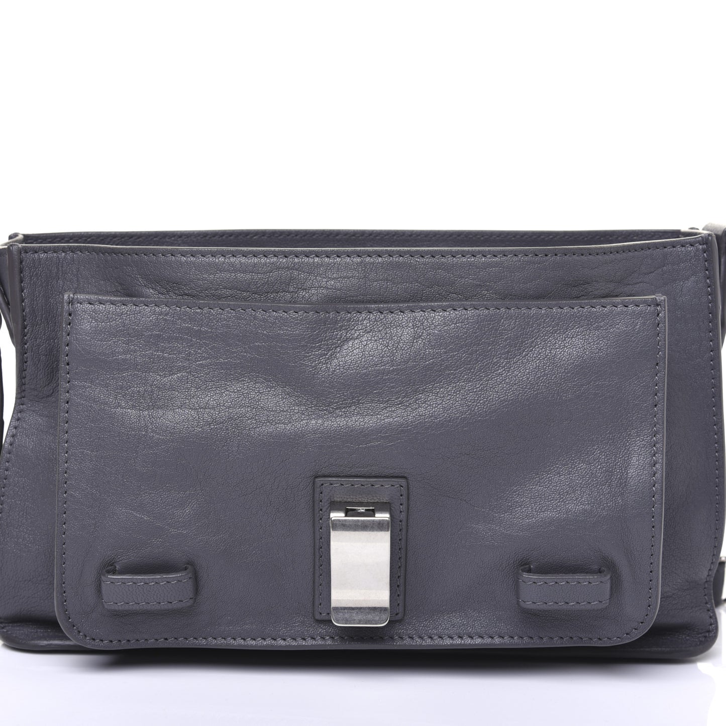 Lambskin Tiny PS1 Satchel Heather Grey