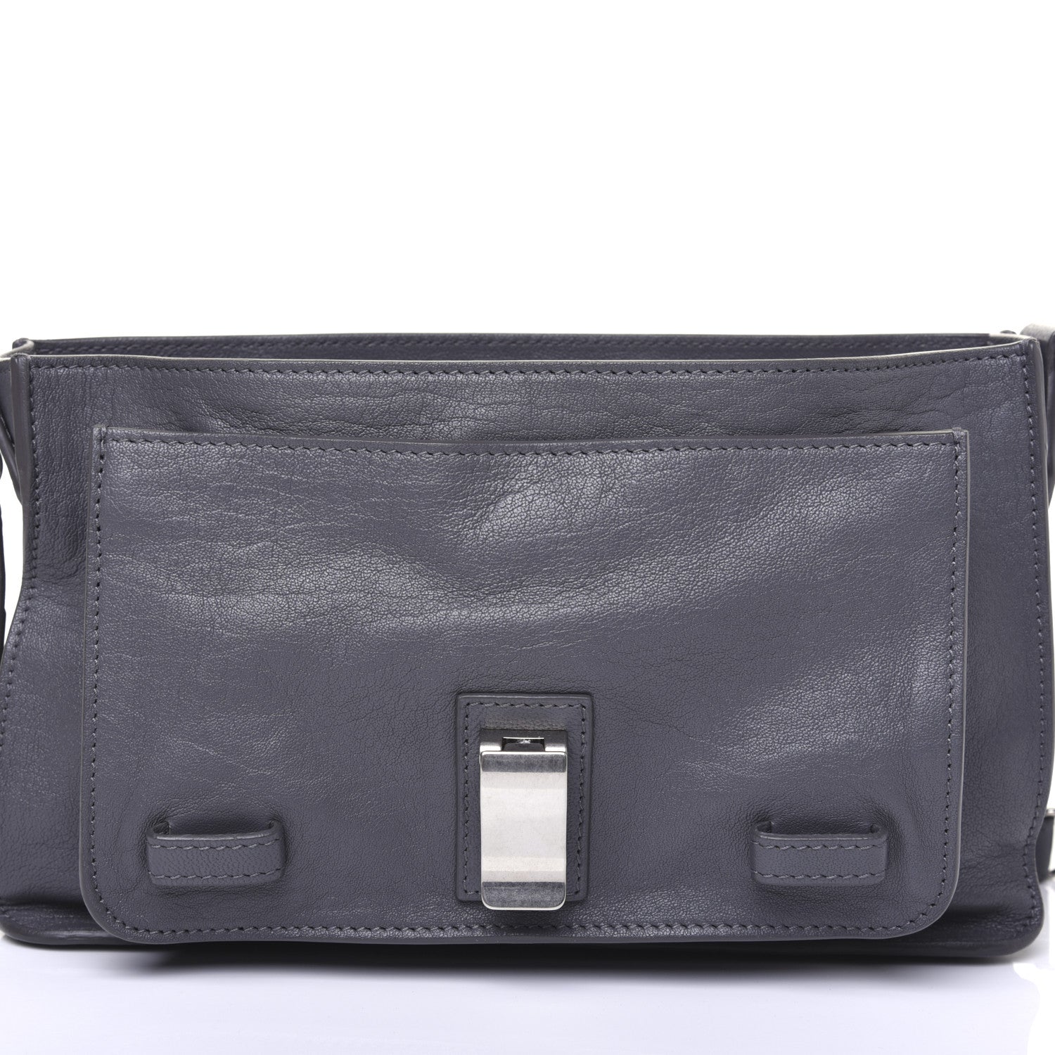 Proenza Schouler Lambskin Tiny PS1 Satchel Heather Grey 13 of 18