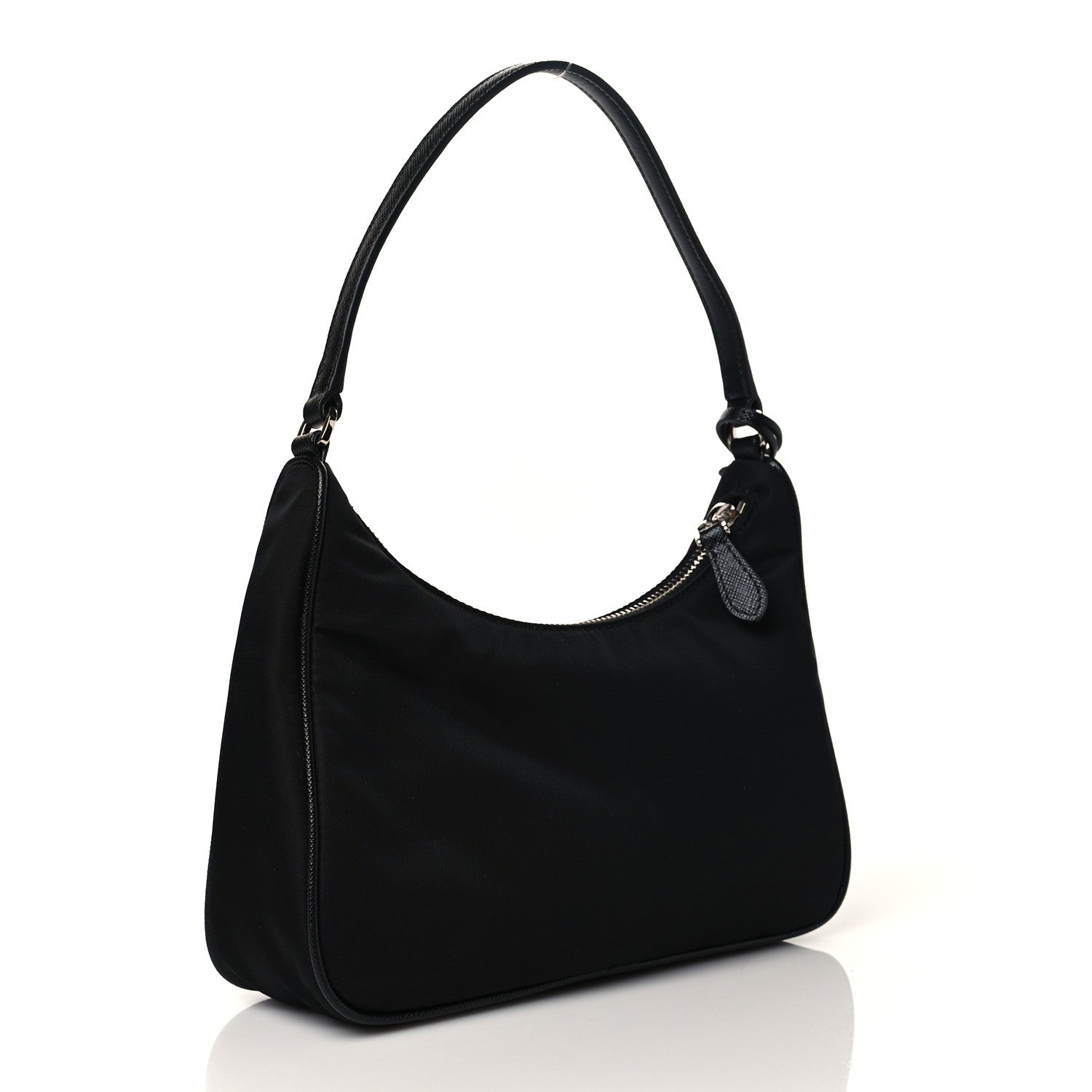 Prada Tessuto Nylon Mini Re-Edition 2000 Bag Black 3 of 10
