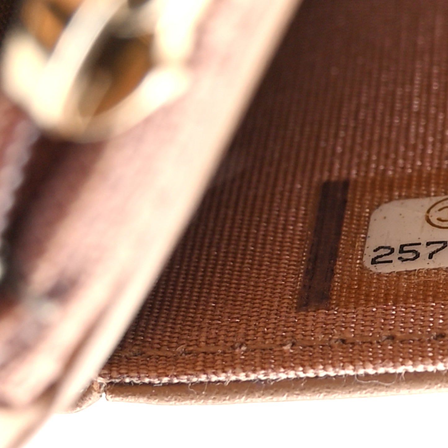 Caviar Quilted Boy Wallet On Chain WOC Dark Beige