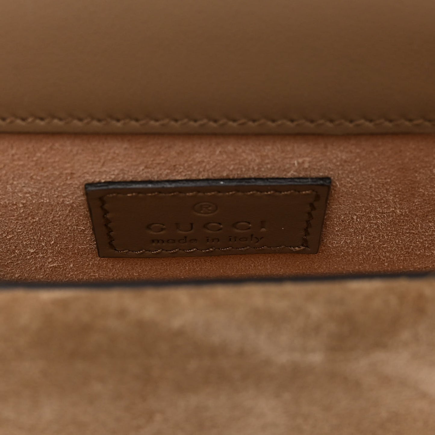 GG Supreme Monogram Super Mini Dionysus Shoulder Bag Taupe