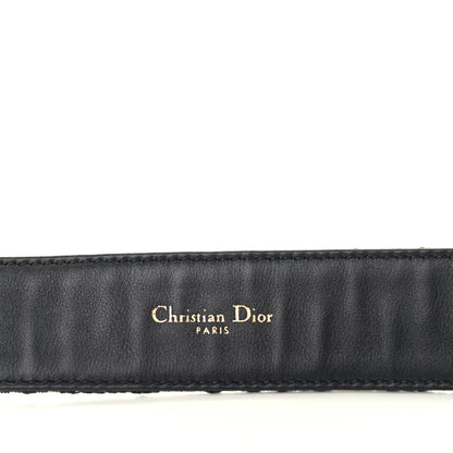 Christian Dior Oblique Diorquake Belt 95 Blue Multi 5 of 6