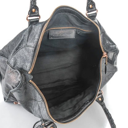 Balenciaga Agneau Giant 12 Rose Gold Hardware Work Black 5 of 9