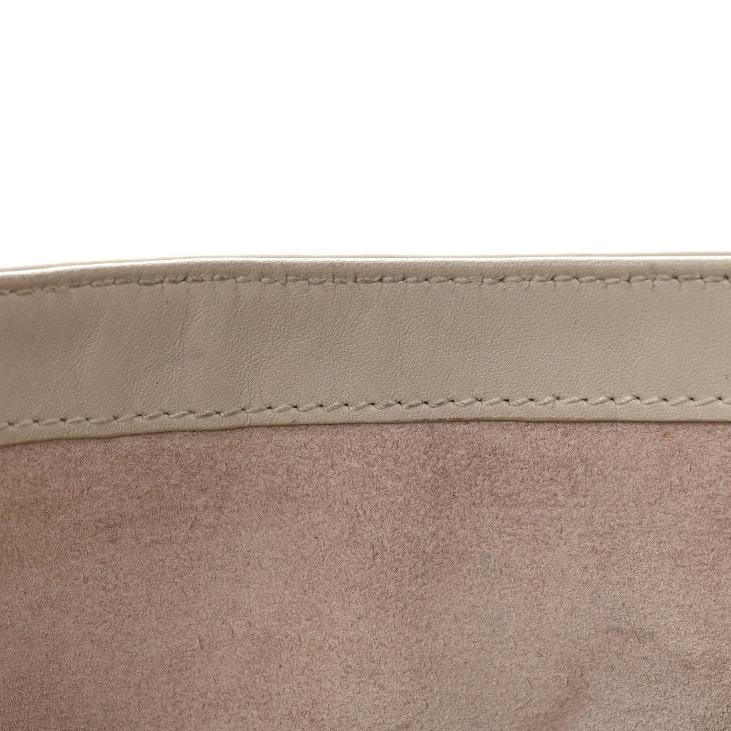 Saint Laurent Smooth Calfskin Le 5 A 7 Hobo Crema Soft 11 of 15