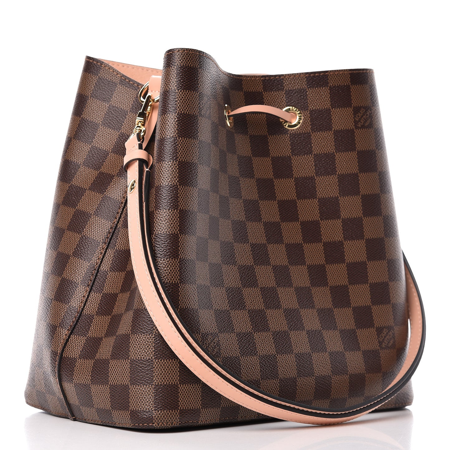Damier Ebene Neonoe MM Venus Pink