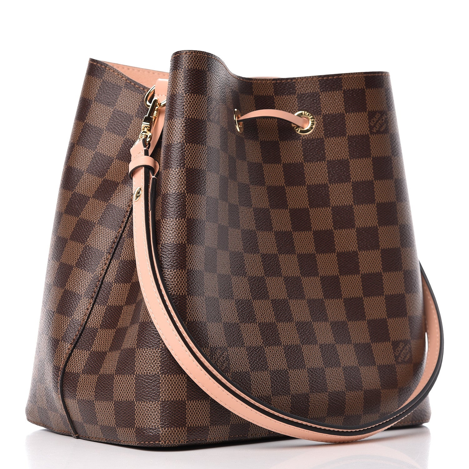 Louis Vuitton Damier Ebene Neonoe MM Venus Pink 3 of 10