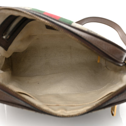 Gucci GG Supreme Monogram Web Small Ophidia Messenger Bag Brown 5 of 9