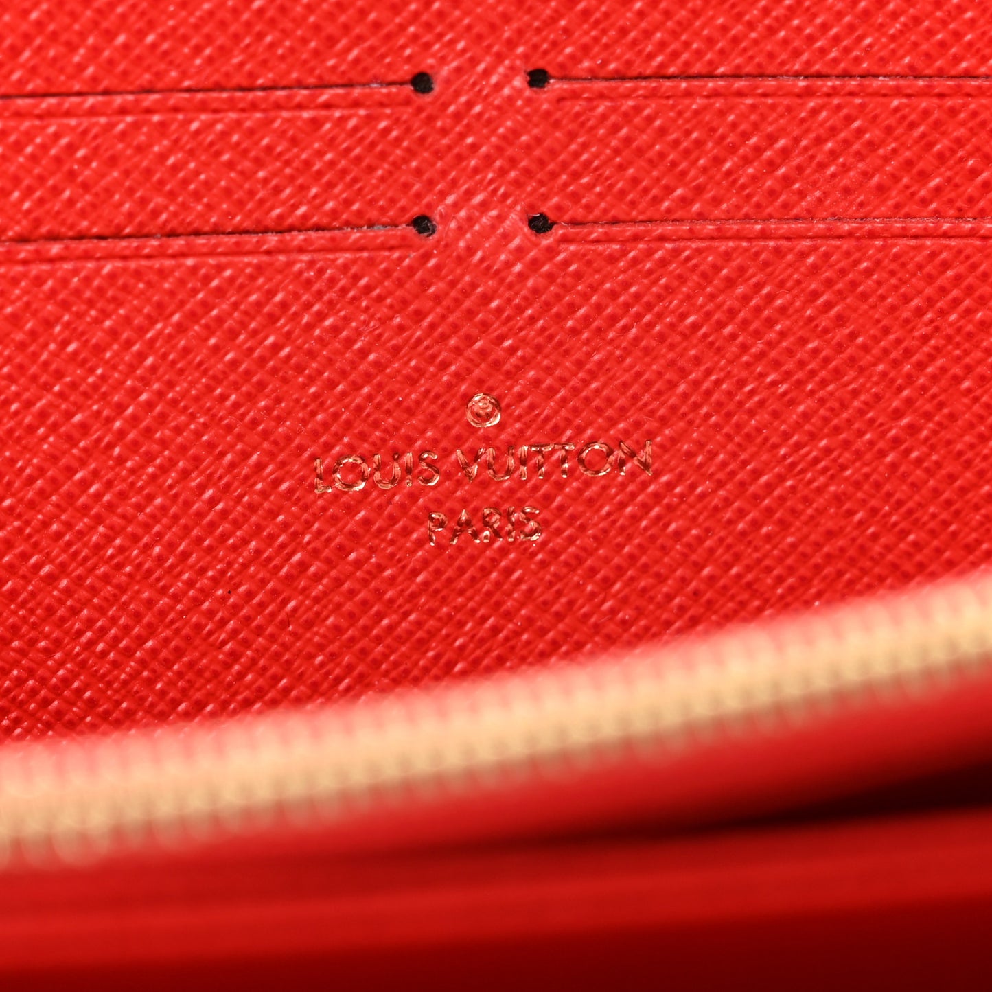 Monogram Zippy Wallet Coquelicot