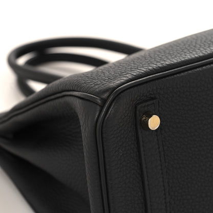 Hermes Togo Birkin 30 Black 10 of 13