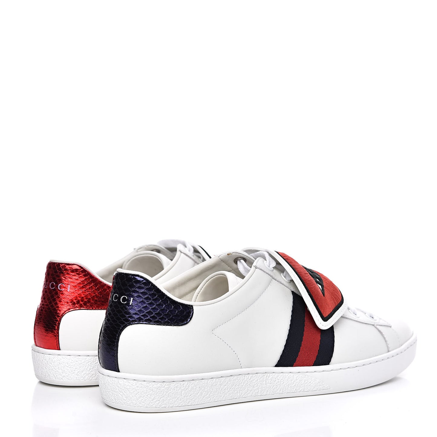 Calfskin Ayers Blind For Love Embroidered Womens Ace Sneakers 39.5 White