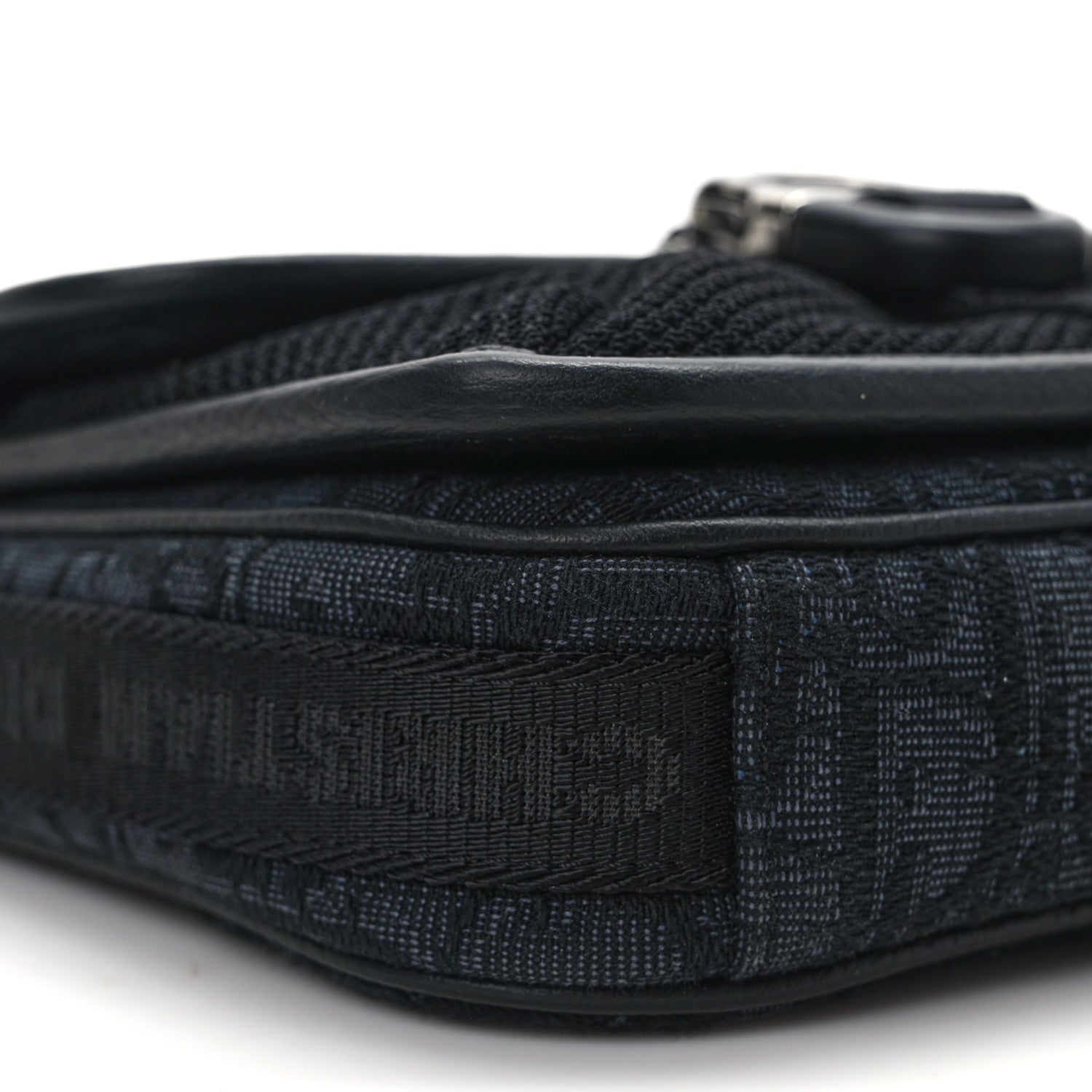 Christian Dior Oblique Jacquard Mini Dior 8 With Strap Black Multicolor 8 of 12