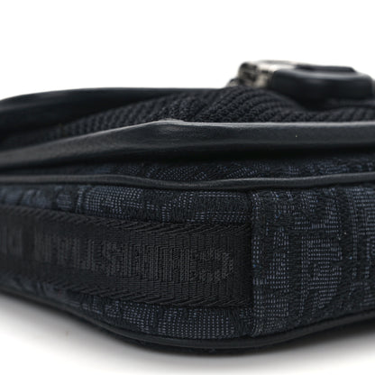 Christian Dior Oblique Jacquard Mini Dior 8 With Strap Black Multicolor 8 of 12