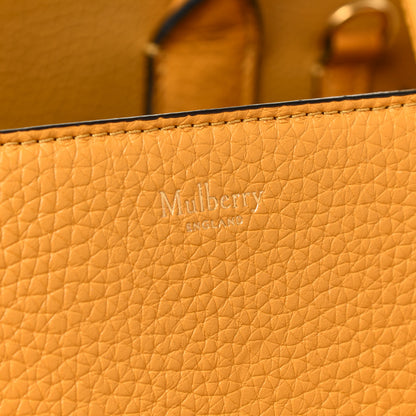 Mulberry Heavy Grain Calfskin Small Belted Bayswater Tote Deep Amber 12 of 14