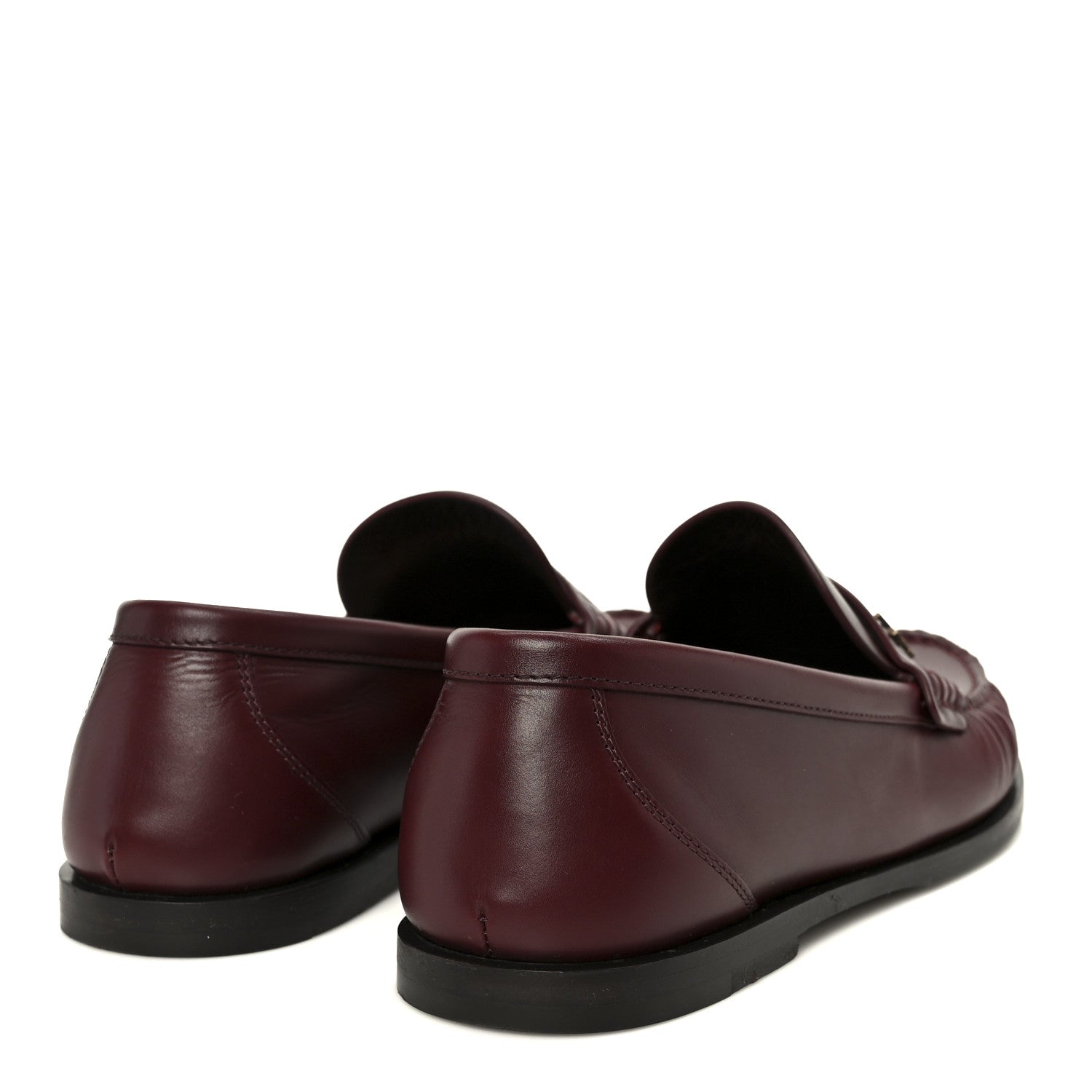 Saint Laurent Vitellino Lux Laurent 05 Mocassins 39.5 Vendome Red 5 of 10