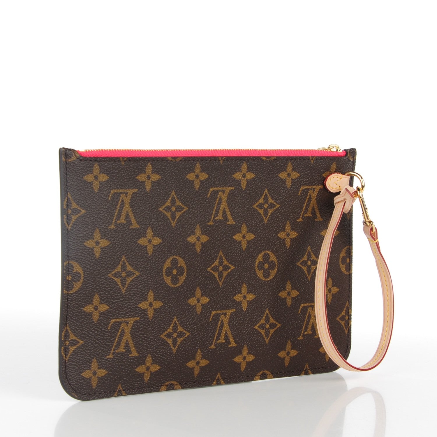 Louis Vuitton Monogram Neverfull MM GM Pochette Grenade 3 of 7
