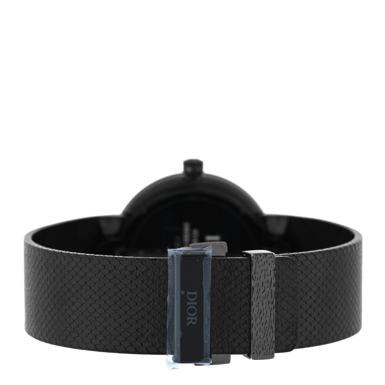 Christian Dior Stainless Steel Black Diamond 34mm La D De Dior