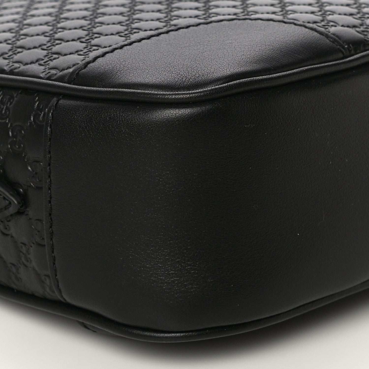 Gucci Microguccissima Mini Bree Messenger Bag Black 10 of 11
